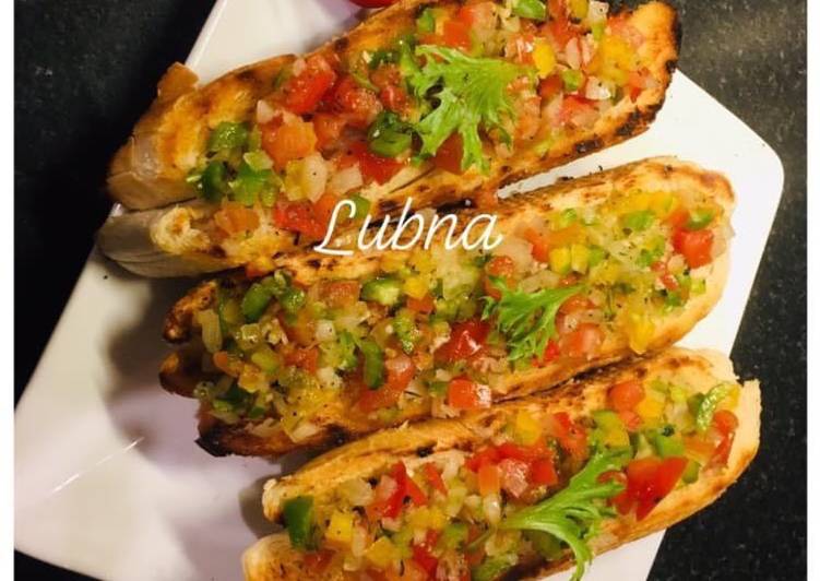 Steps to Make Favorite Bruschetta