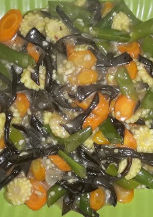 Foto resep Capcay Goreng Jamur Kuping