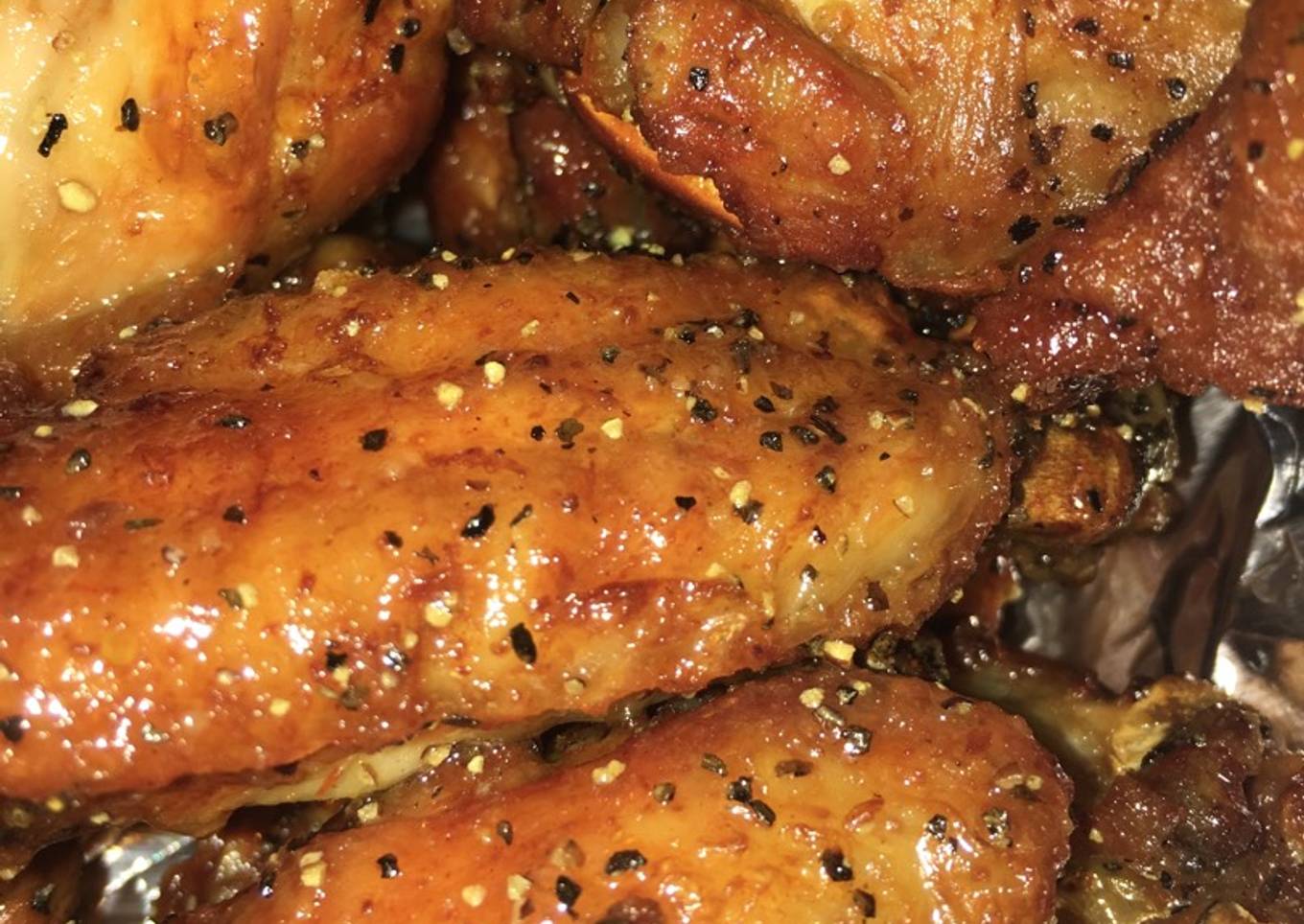 Chef Dee Lemon Pepper Tangy Wings