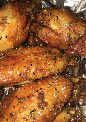 A picture of Chef Dee Lemon Pepper Tangy Wings.