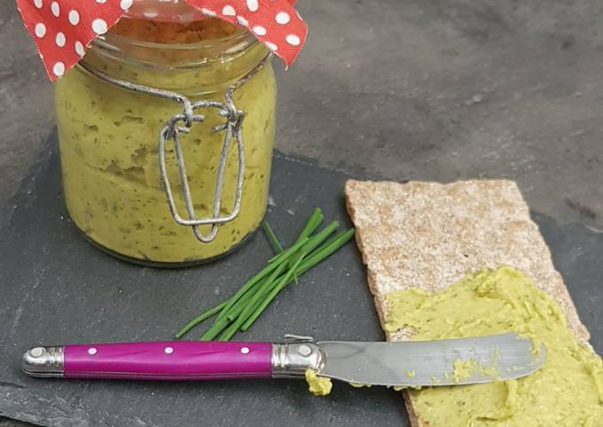 Tartinade de lentille corail