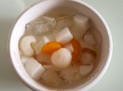 Gambar puding almond