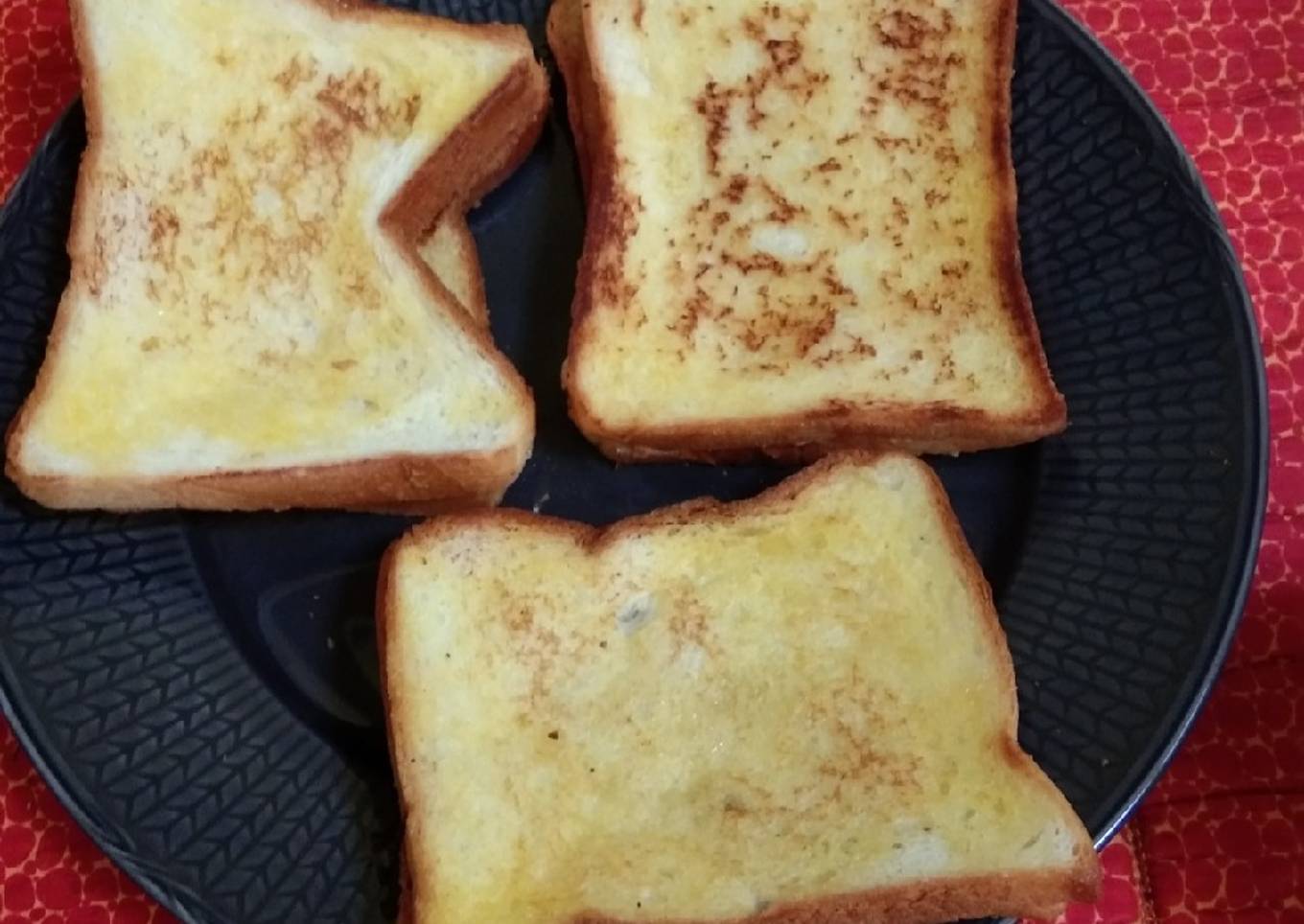 Roti bakar selai nanas