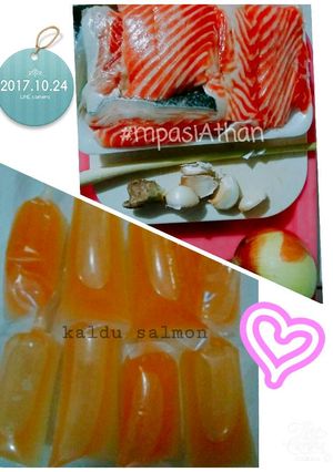 Foto resep Kaldu Salmon untuk MPASi
