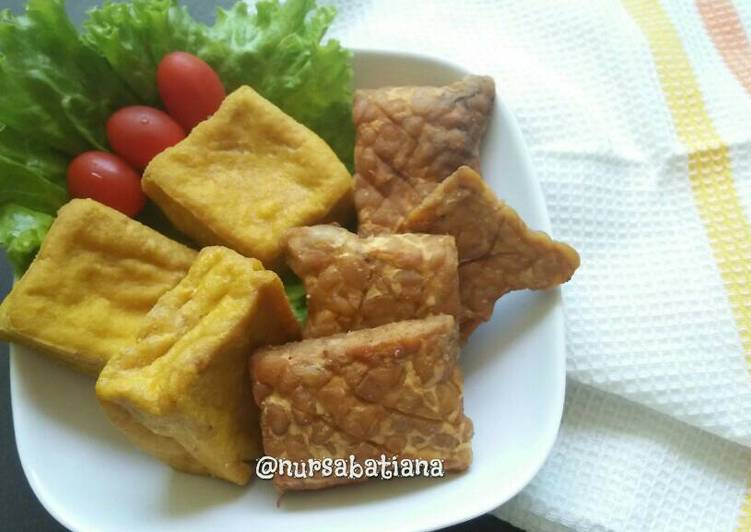 Resep Tahu Tempe Goreng Anti Gagal