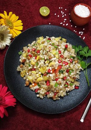 A picture of Sabudana Khichdi.