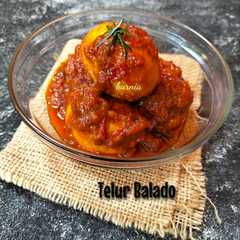 Telur Balado-レシピのメイン写真
