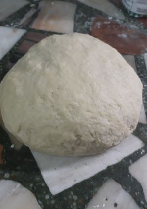 Una foto de Masa para pizza