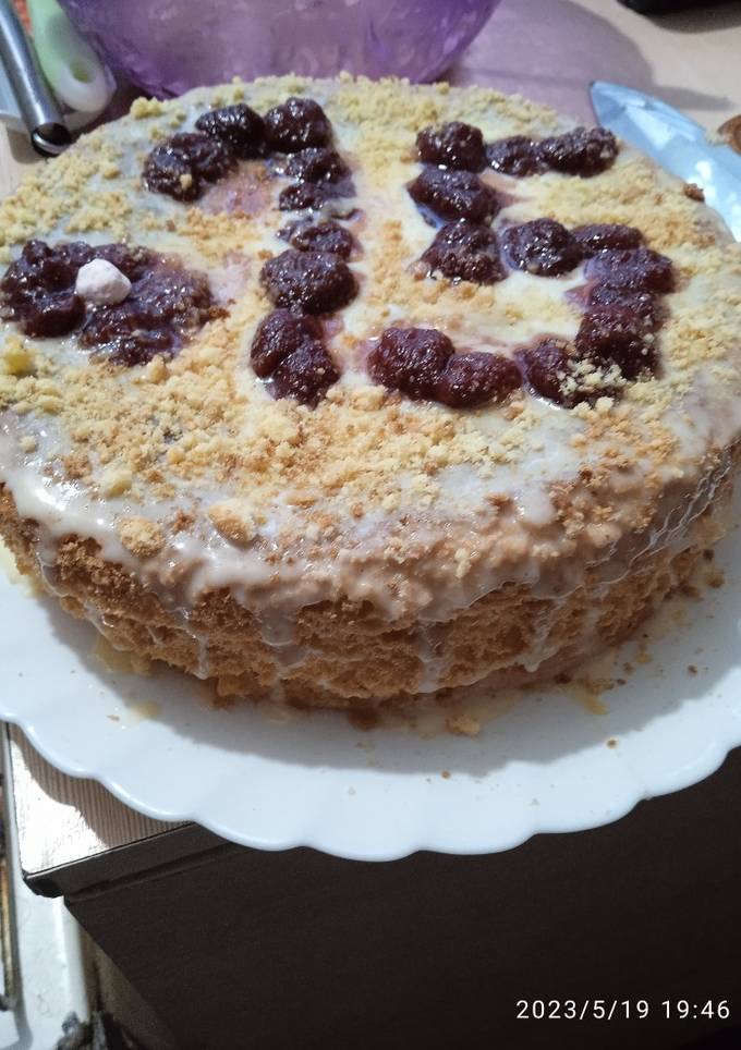 Бісквіт для ледачих як я😉