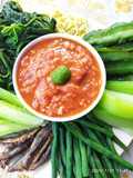 Sayur2 + sambal torek ala kampung ibu