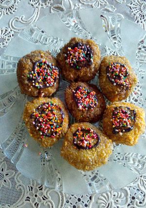Foto resep Klepon pisang (pisang isi coklat)