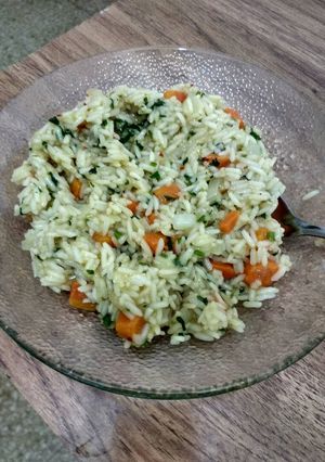 Una foto de Arroz con manteca