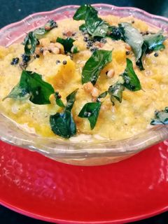 சிம்பிள் பரங்கிக்காய் கூட்டு(parangikkai koottu reecipe in tamil) செய்முறை முக்கிய புகைப்படம்