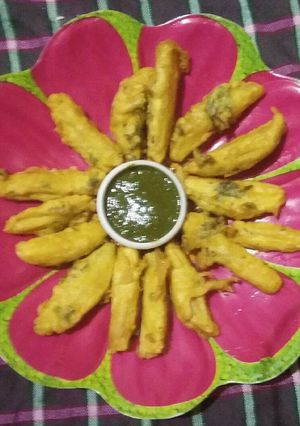 A picture of Potato finger pakoda.
