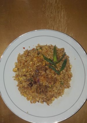Foto resep Nasi goreng kacang kedele