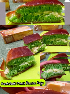 Foto resep Martabak Manis Pandan Keju / Terang Bulan