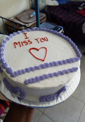 A picture of Marble cake recipe.
