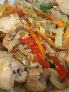 Foto resep Tumis dada ayam paprika