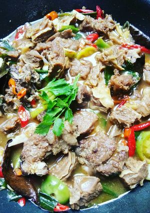 Foto resep Garang Asem Daging Kambing
