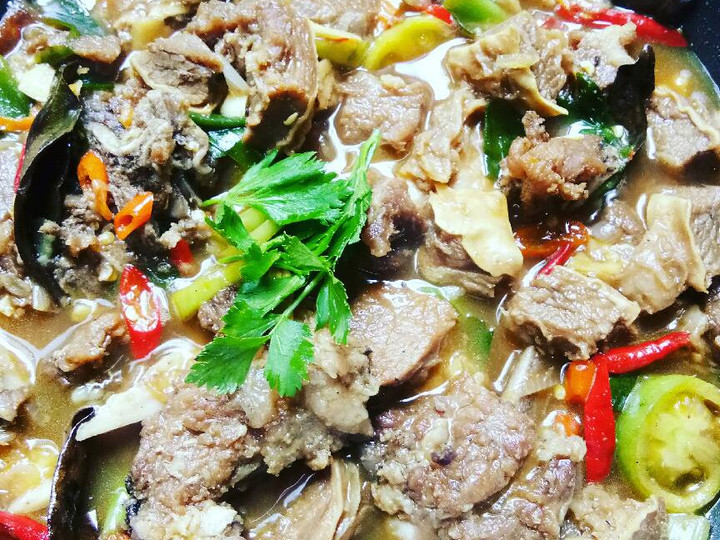 Anti Ribet, Buat Garang Asem Daging Kambing Enak Dan Mudah