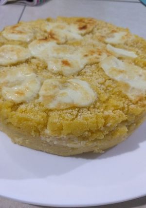 Una foto de Sopa paraguaya con polenta😋