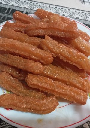 صورة لوصفة زلابية بنان