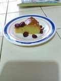 Flan napolitano con café