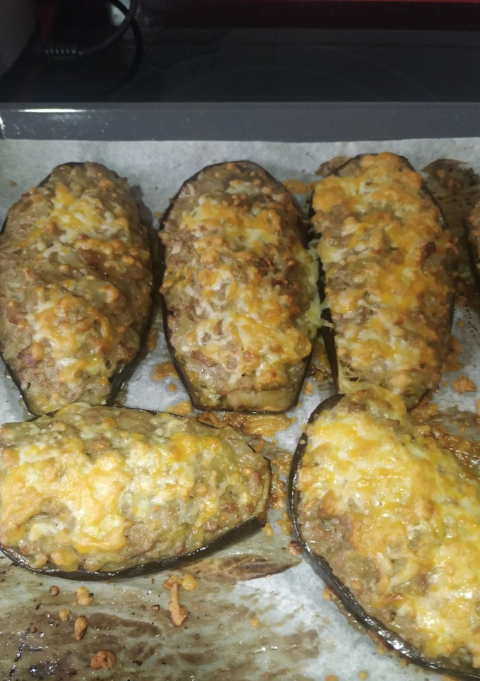Una foto de Berenjenas rellenas