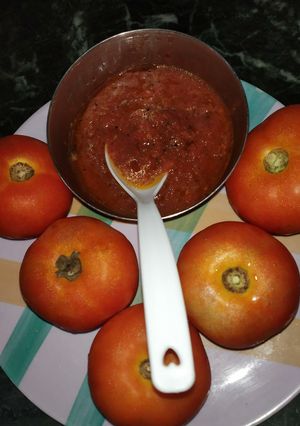 A picture of Instant tomato chutney.
