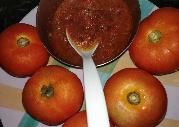 Simple Way to Prepare Homemade Instant tomato chutney