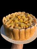 Charlotte di Pavesini Con Crema al latte Condensato e Ananas
