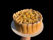 Una foto di torta ananas sciroppato