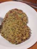 Burger vegetariana de lentejas!