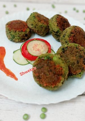 વટાણા ના કબાબ જૈન (Peas Kebab Jain Recipe In Gujarati) રેસીપી મુખ્ય ફોટો