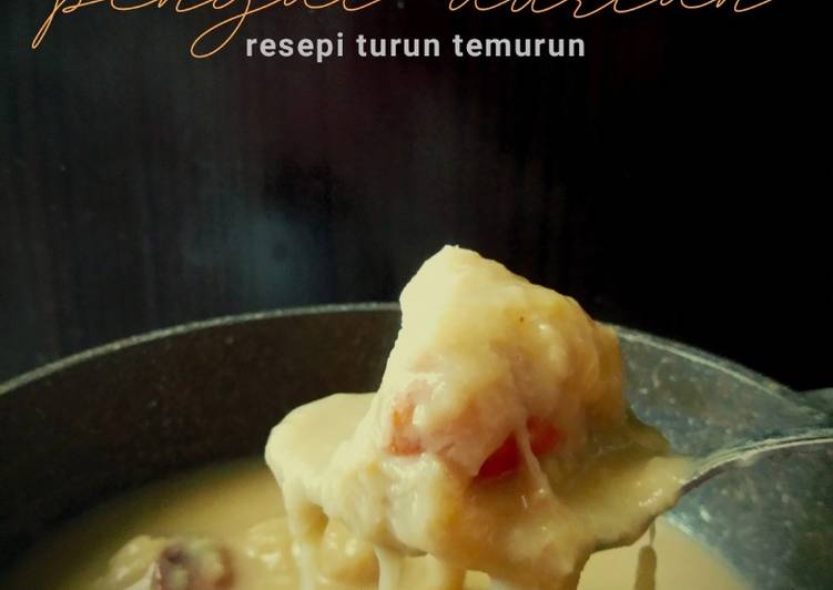 Resepi Pengat Durian Gula Merah yang Cepat