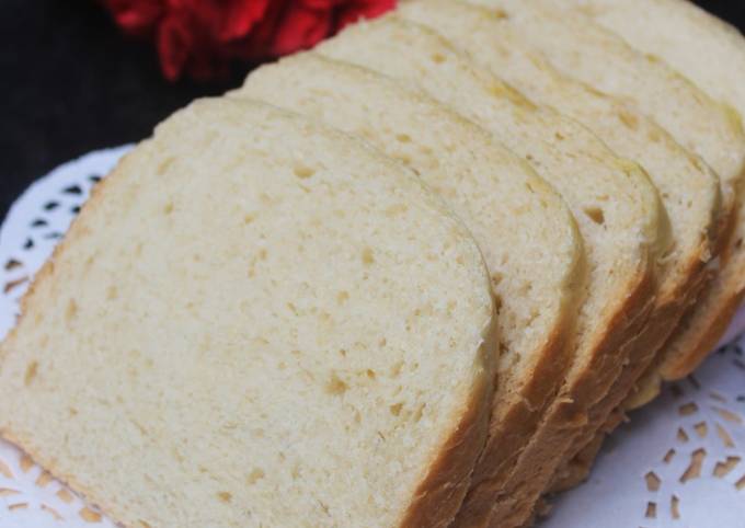 Cara bikin Roti Tawar Homemade | Tanpa Telur, Tanpa Susu, Tanpa Margarin, Metode Waterroux