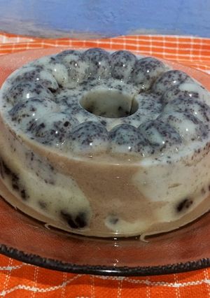 Foto resep Puding Oreo Milo