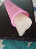 Helado casero de hielo sabor lima limón (Tipo Calippo)