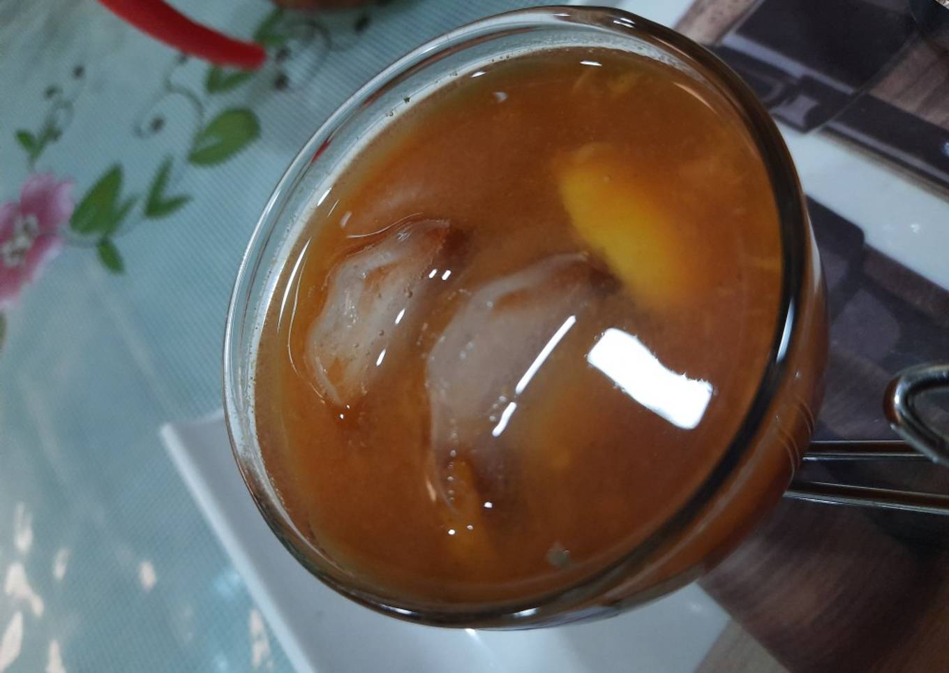 Mango iced tea