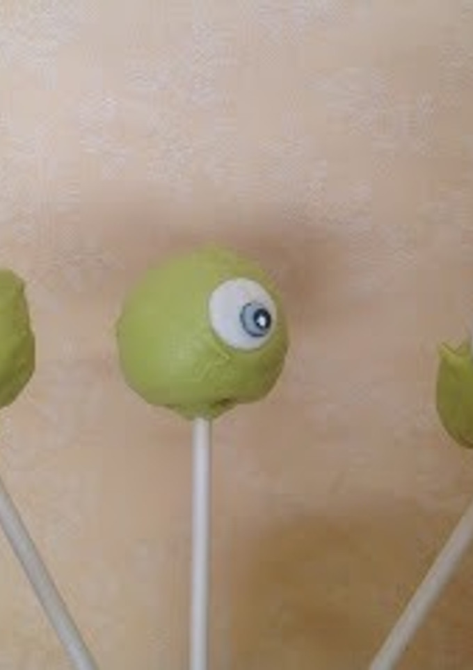 Una foto de Monster Cakepops