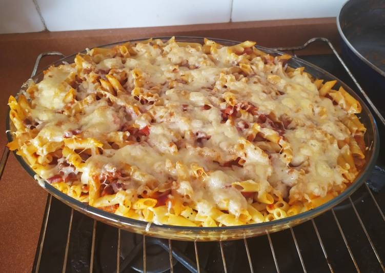 Macarrones a la "Falsa" Boloñesa