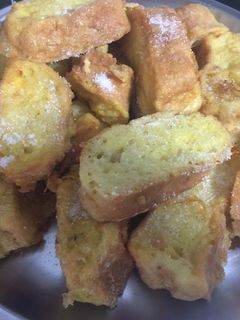 Una foto de Torrijas “á miña maneira”