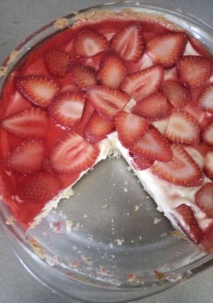 Una foto de Tarta de frutillas