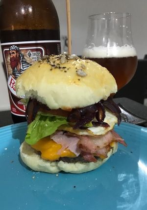 Una foto de Pan de hamburguesa