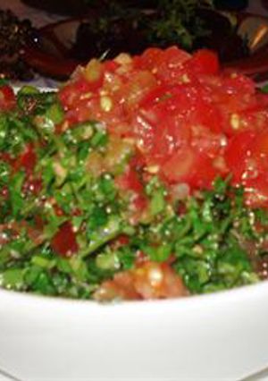 صورة لوصفة تبولة