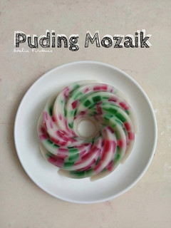 Foto resep Puding Mozaik