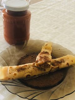 Palacsinta a nagyi lekvárjával recept fotója