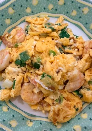 【炒】蝦仁炒蛋 的食譜成品照片