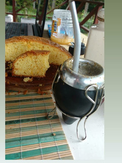Una foto de Torta de naranja, súper fácil