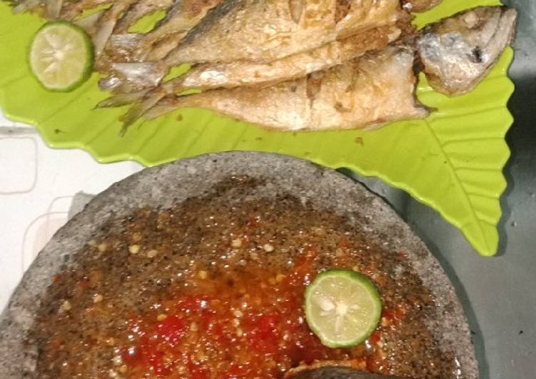 Ikan Kembung Balut Telur Dan Sambal Siram
